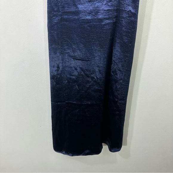 NWT Lumiere Shimmer Cami Navy Blue Dress - Picture 4 of 10